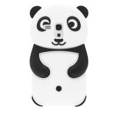 Case Panda Projeto Soft de silicone para Galaxy S DUOS