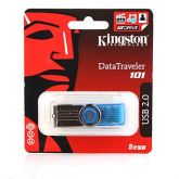 4GB USB DataTraveler Kington flash drive (azul)