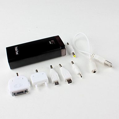 6800mAh bateria externa banco de potência portátil