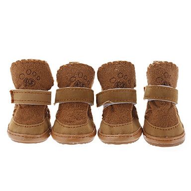 Sapatos Suaves com Velcro para Cachorros