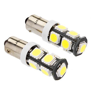 BA9S 4W 9x5060SMD 320-360LM 6000-6500K branca p/ carro 12v